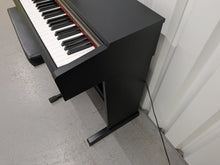 Load image into Gallery viewer, Yamaha Arius YDP-161 Digital Piano and stool in satin black clavinova keyboard stock #25378
