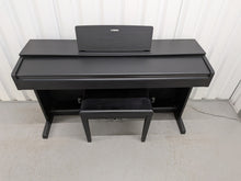 Load image into Gallery viewer, Yamaha Arius YDP-143 Digital Piano and stool in satin black finish stock #25379