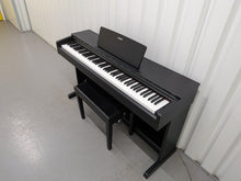 Load image into Gallery viewer, Yamaha Arius YDP-143 Digital Piano and stool in satin black finish stock #25379