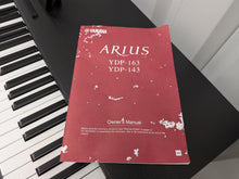 Load image into Gallery viewer, Yamaha Arius YDP-143 Digital Piano and stool in satin black finish stock #25379