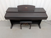 Load image into Gallery viewer, Yamaha Arius YDP-121 Digital Piano and stool in dark rosewood stock nr 25387