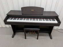 Load image into Gallery viewer, Yamaha Arius YDP-121 Digital Piano and stool in dark rosewood stock nr 25387