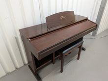 Load image into Gallery viewer, Yamaha Clavinova CVP-103 Digital Piano and stool in mahogany stock nr 25386