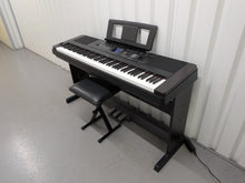 Load image into Gallery viewer, Yamaha DGX-650 in black 88 Weighted Keys Portable Grand 3 pedals stock #25388