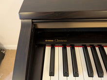 Load image into Gallery viewer, Yamaha Clavinova CLP-130 Digital Piano and stool in dark rosewood stock #25384