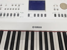 Load image into Gallery viewer, Yamaha DGX-650 in white 88 Weighted Keys Portable Grand 3 pedals stock #25393