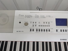Load image into Gallery viewer, Yamaha DGX-650 in white 88 Weighted Keys Portable Grand 3 pedals stock #25393