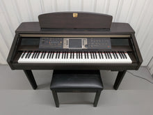 Load image into Gallery viewer, Yamaha Clavinova CVP-207 digital piano / arranger in rosewood. stock nr 25400