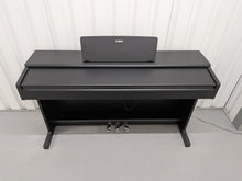Load image into Gallery viewer, Yamaha Arius YDP-145 digital piano in satin black finish stock #25389