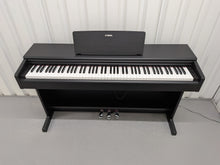 Load image into Gallery viewer, Yamaha Arius YDP-145 digital piano in satin black finish stock #25389