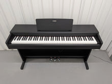 Load image into Gallery viewer, Yamaha Arius YDP-145 digital piano in satin black finish stock #25389