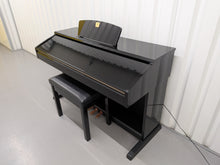 Load image into Gallery viewer, Yamaha Clavinova CVP-401 Digital Piano / arranger in glossy black stock nr 25404