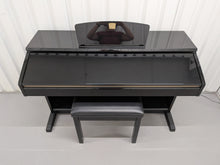 Load image into Gallery viewer, Yamaha Clavinova CVP-401 Digital Piano / arranger in glossy black stock nr 25404