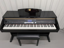 Load image into Gallery viewer, Yamaha Clavinova CVP-401 Digital Piano / arranger in glossy black stock nr 25404