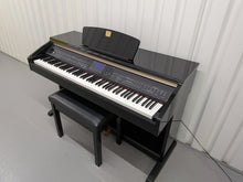 Load image into Gallery viewer, Yamaha Clavinova CVP-401 Digital Piano / arranger in glossy black stock nr 25404