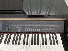 Load image into Gallery viewer, Yamaha Clavinova CVP-401 Digital Piano / arranger in glossy black stock nr 25404