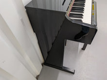 Load image into Gallery viewer, Yamaha Arius YDP-162 Digital Piano and stool in glossy black, clavinova keyboard stock #25403