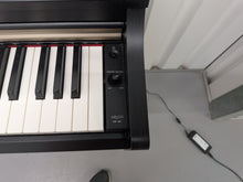 Load image into Gallery viewer, Yamaha Arius YDP-162 Digital Piano in satin black, clavinova keyboard stock #25411