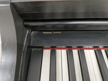 Load image into Gallery viewer, TECHNICS SX-PX552 DIGITAL PIANO AND STOOL IN SATING BLACK stock number 25407