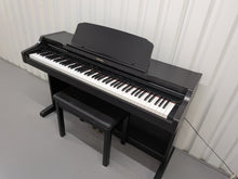 Load image into Gallery viewer, TECHNICS SX-PX552 DIGITAL PIANO AND STOOL IN SATING BLACK stock number 25407