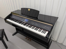 Load image into Gallery viewer, Yamaha Clavinova CVP-401 Digital Piano / arranger in glossy black stock nr 25412