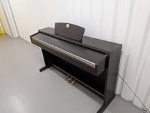 Load image into Gallery viewer, Yamaha Clavinova CLP-220 digital piano and stool in rosewood stock #25418