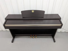 Load image into Gallery viewer, Yamaha Clavinova CLP-220 digital piano and stool in rosewood stock #25418