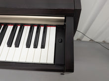 Load image into Gallery viewer, Yamaha Clavinova CLP-220 digital piano and stool in rosewood stock #25418