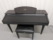 Load image into Gallery viewer, Yamaha Clavinova CVP-98 Digital Piano arranger polished glossy black rosewood  stock #25415