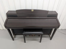 Load image into Gallery viewer, YAMAHA CLAVINOVA CLP-270 DIGITAL PIANO AND STOOL IN DARK ROSEWOOD stock nr 25425