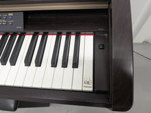 Load image into Gallery viewer, YAMAHA CLAVINOVA CLP-270 DIGITAL PIANO AND STOOL IN DARK ROSEWOOD stock nr 25425