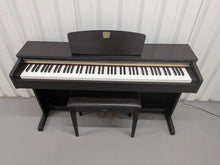 Load image into Gallery viewer, Yamaha Clavinova CLP-320 Digital Piano and stool in dark rosewood stock #25421