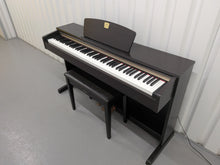 Load image into Gallery viewer, Yamaha Clavinova CLP-320 Digital Piano and stool in dark rosewood stock #25421