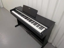 Load image into Gallery viewer, Yamaha Arius YDP-142 Digital Piano in satin black stock #25429