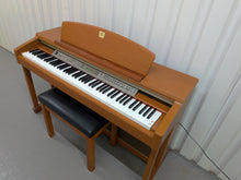 Load image into Gallery viewer, Yamaha Clavinova CLP-170 digital piano and stool in cherry wood finish stock number 25423