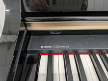 Load image into Gallery viewer, Yamaha Clavinova CLP-340PE glossy black polished ebony Piano stock #25426