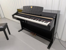 Load image into Gallery viewer, Yamaha Clavinova CLP-340PE glossy black polished ebony Piano stock #25426