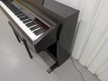 Load image into Gallery viewer, Yamaha Clavinova CLP-230 digital piano and stool in dark rosewood stock #25433