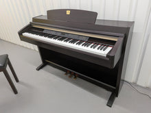 Load image into Gallery viewer, Yamaha Clavinova CLP-230 digital piano and stool in dark rosewood stock #25433
