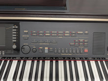 Load image into Gallery viewer, Yamaha Clavinova CVP-305 Digital Piano arranger + stool in dark rosewood stock #25434