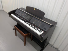 Load image into Gallery viewer, Yamaha Clavinova CVP-305 Digital Piano arranger + stool in dark rosewood stock #25434