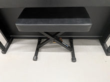 Load image into Gallery viewer, Roland HP504 digital piano and stool in satin black finish stock number 25436