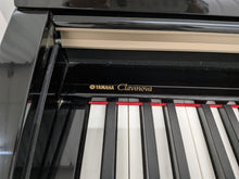 Load image into Gallery viewer, Yamaha Clavinova CLP-230PE piano +stool polished ebony glossy black stock # 25452