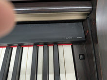 Load image into Gallery viewer, Yamaha Clavinova CLP-340 Digital Piano and stool in rosewood stock # 25498