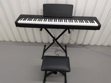 Load image into Gallery viewer, Yamaha P145 Digital Piano X Frame Package, Black stock #25449