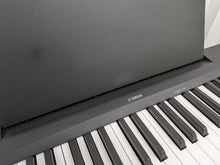 Load image into Gallery viewer, Yamaha P145 Digital Piano X Frame Package, Black stock #25449
