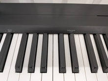 Load image into Gallery viewer, Yamaha P145 Digital Piano X Frame Package, Black stock #25449