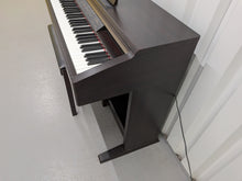Load image into Gallery viewer, Yamaha Clavinova CLP-120 Digital Piano and stool in dark rosewood stock #25444