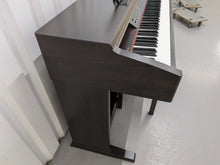 Load image into Gallery viewer, Yamaha Clavinova CLP-120 Digital Piano and stool in dark rosewood stock #25444