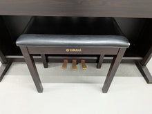 Load image into Gallery viewer, Yamaha Clavinova CLP-120 Digital Piano and stool in dark rosewood stock #25444